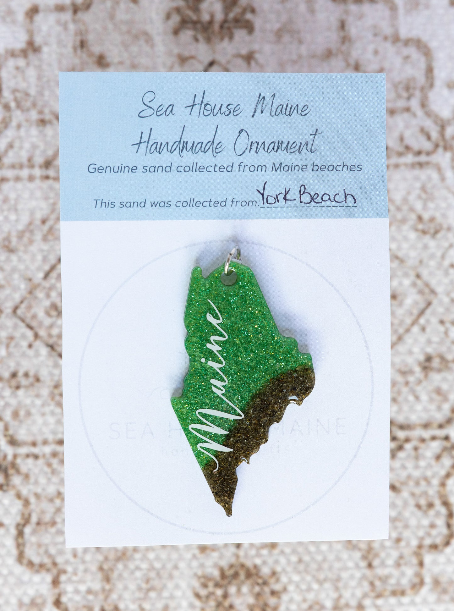 maine.Love Original Sand Keychain