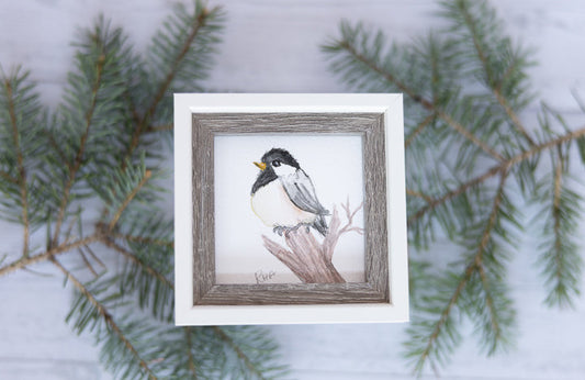 Tiny Treasures – Newborn Chickadee