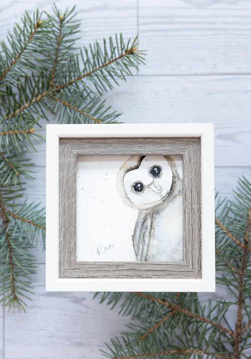 Tiny Treasures – Peeking Owl