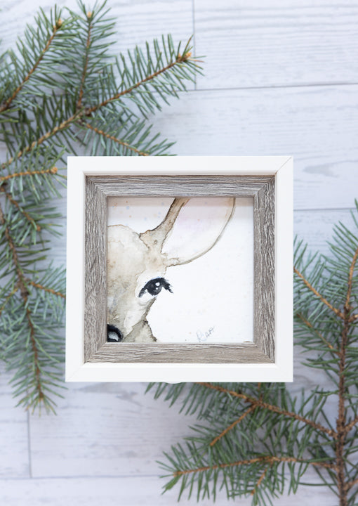 Tiny Treasures – Peeking Fawn